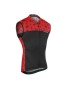 MAILLOT GIST HOMME TATTOO SANS MANCHES ZIP TOTAL NOIR-ROUGE XXL    -5356