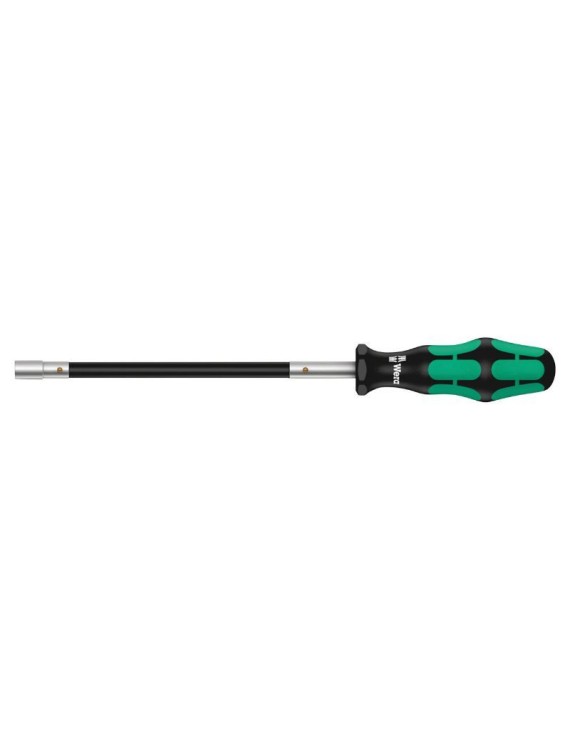 TOURNEVIS A TETE FLEXIBLE WERA 391 EMBOUTS 6 PANS-ALLEN DIAM 8 mm NOIR-VERT (VENDU A L'UNITE)  -MARQUE ALLEMANDE POUR LES ATELI