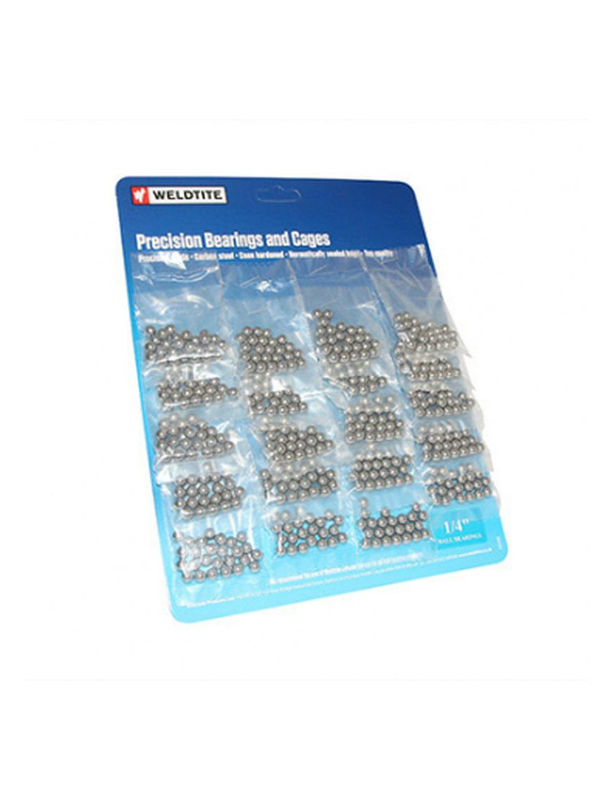 Bille 6,350 (1/4â¤) weldtite (carte de 20 sachets de 24 billes)