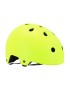 CASQUE VELO ADULTE AUVRAY URBAN JAUNE FLUO AVEC ECLAIRAGE INTEGRE SUR MOLETTE REGLABLE TAILLE 58-61