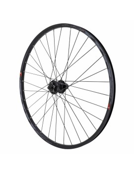 ROUE VTT 29" KLIXX DISC TUBELESS READY ARRIERE NOIR MOYEU SHIMANO M475 11-10-9V. 6 TROUS BLOCAGE RAYONS RENFORCES EN 2.2mm POUR