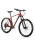 VELO MUSCULAIRE VTT 29 LEADER FOX EMPORIA 2023 ROUGE TIGRE 11V CADRE 18 POUCES (TAILLE ADULTE 170 à 178 cm)