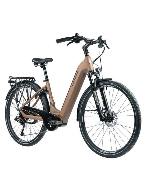 VELO ELECTRIQUE-VAE CITY 28 LEADER FOX VIVALO 2023 MIXTE CUIVRE 9V MOTEUR CENTRAL BAFANG M420 36V 80Nm BATTERIE 15Ah (18'' - H4