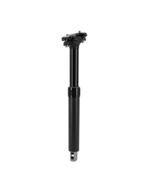 TIGE DE SELLE VTT TELESCOPIQUE DROPPER AIR - HUILE ALU NOIR DIAM. 27.2  L356mm (REGLAGE PAR CABLE INTERNE DEBATTEMENT 100mm) MA