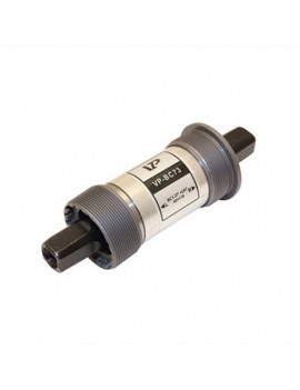 BOITIER PEDALIER NEWTON CARRE ALU A ROULEMENT 118mm (boite de 68) FILETAGE ANGLAIS