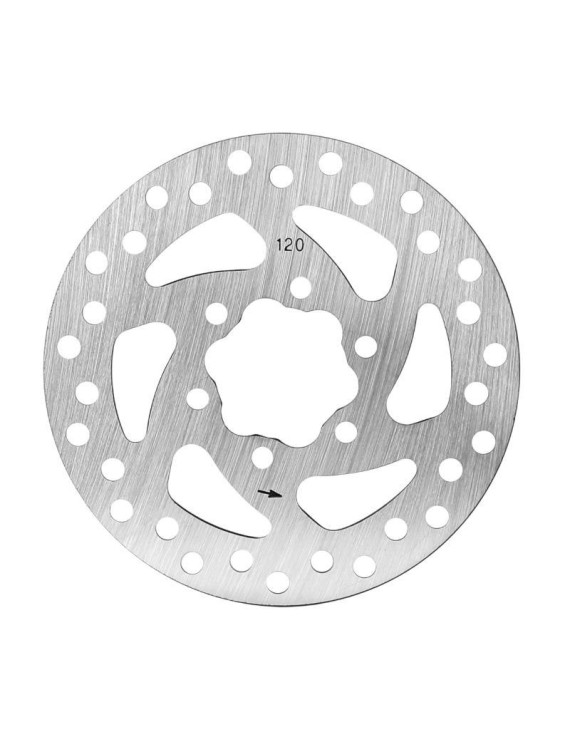 DISQUE DE FREIN TROTTINETTE 6 TROUS ELECTRIQUE I-RAW (120 mm) (POUR REF 197845)
