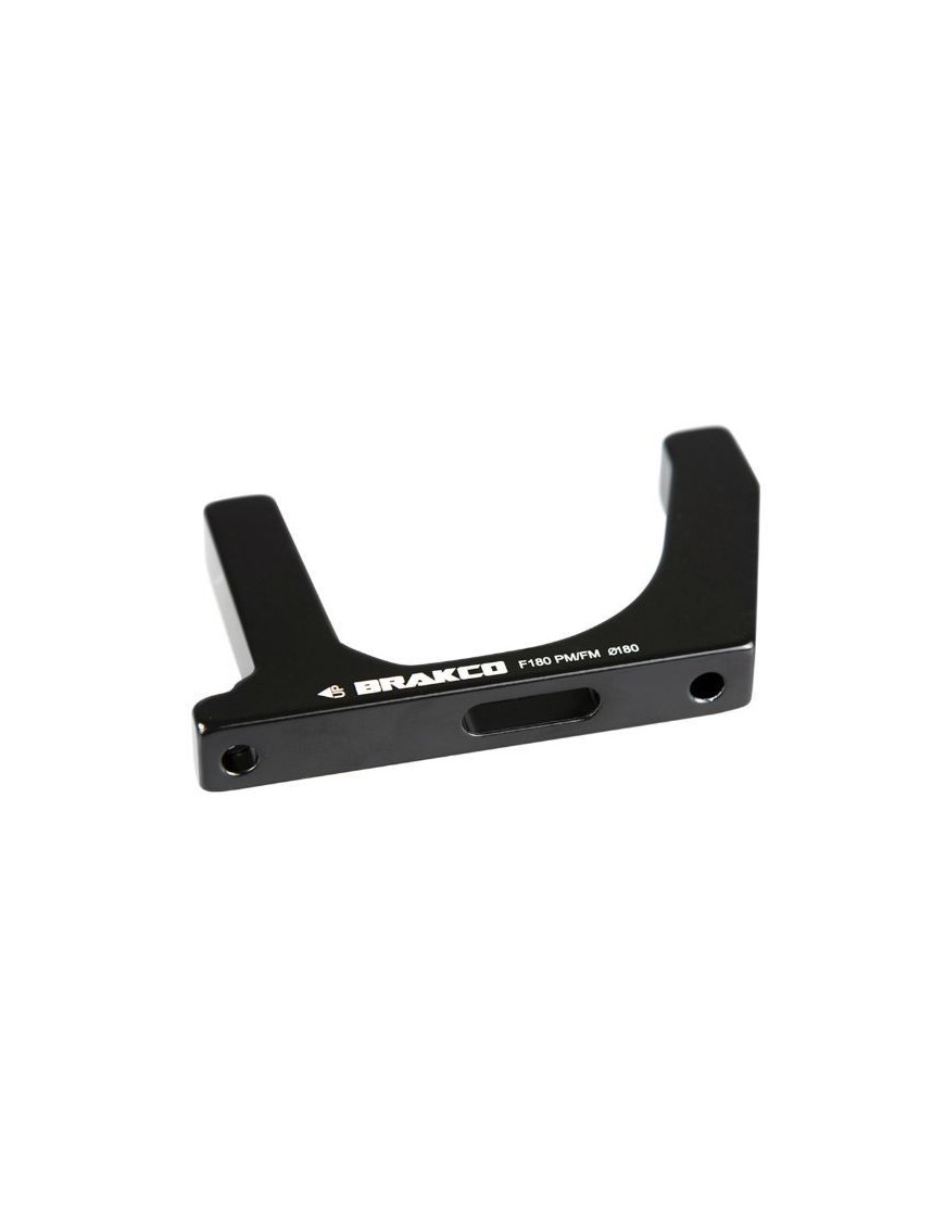 ADAPTATEUR FREIN A DISQUE ROUTE AVANT BRAKCO DISQUE 180mm ETRIER POST-MOUNT SUR FOURCHE FLATMOUNT