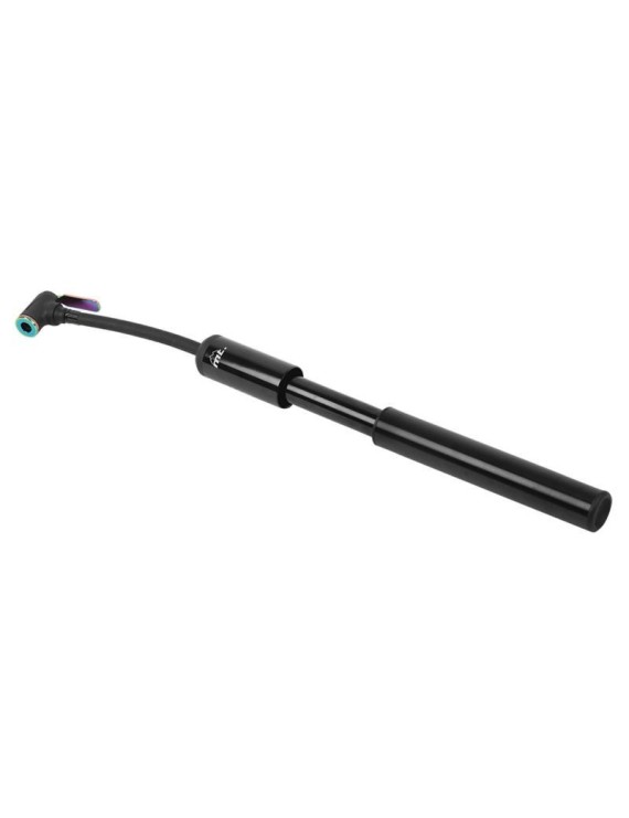 POMPE MINI VTT ZEFAL MT MINI TOUT ALU NOIR MAT 4BARS 230mm VS-VP 208g POUR PNEU SECTION DE 2.00 à 3.00"  AVEC CLIPS FIXATION