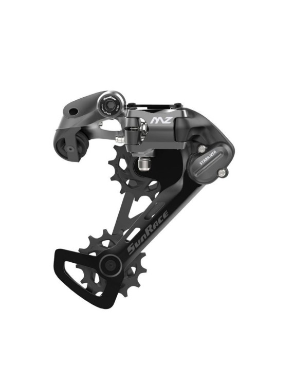 DERAILLEUR VTT ARRIERE SUNRACE MZ600 12V. CHAPE MEDIUM A VIS (COMPATIBLE SHIMANO)