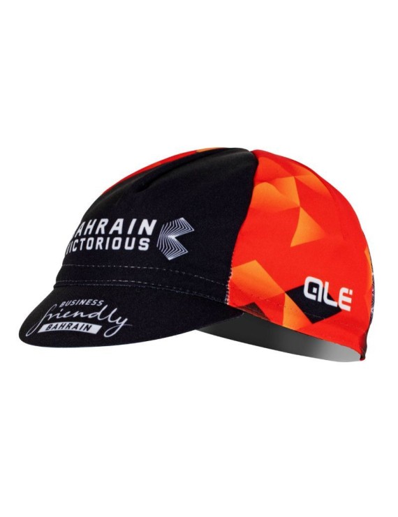 CASQUETTE VELO EQUIPE PRO BAHRAIN NOIR-ROUGE