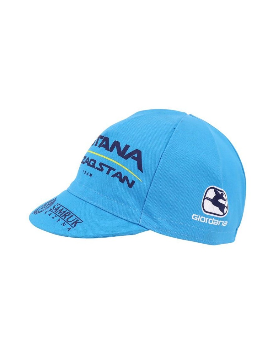 CASQUETTE VELO EQUIPE PRO ASTANA BLEU CLAIR