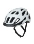 CASQUE VELO CITY ADULTE POLISPORT CITY-MOVE IN-MOLD BLANC MAT AVEC VISIERE NOIR TAILLE 58-61 SYSTEM QUICK LOCK