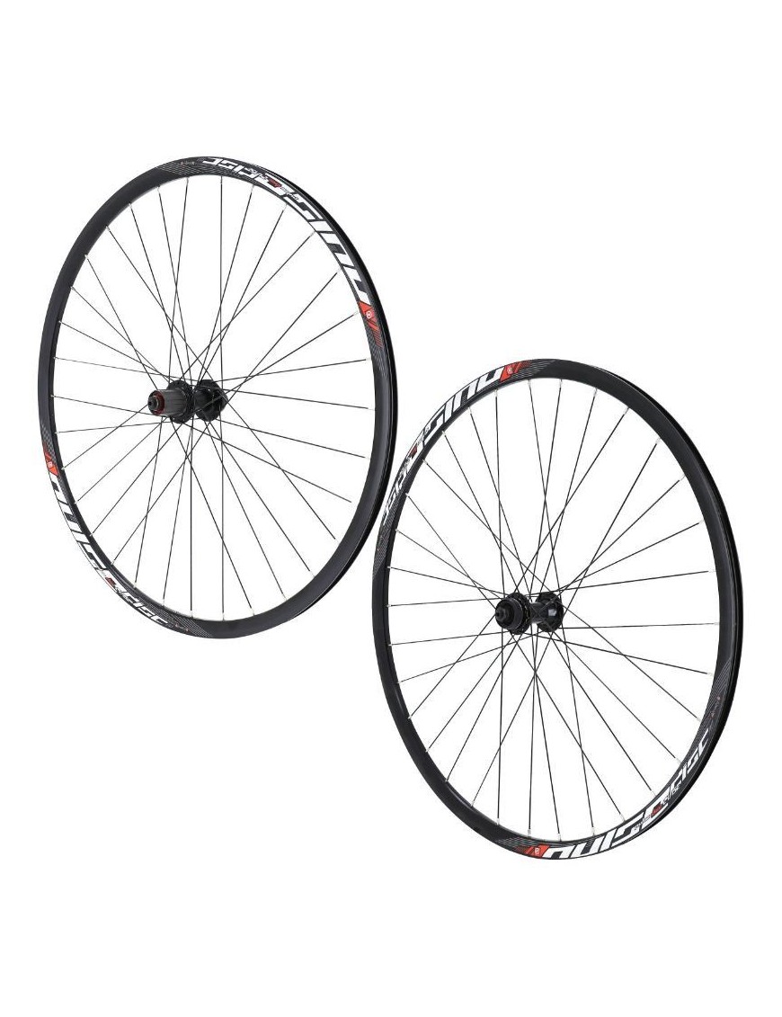 ROUE ROUTE 700 PULSE AVANT + ARRIERE DISC CENTERLOCK MOYEU BILLE NOIR CASSETTE 11-10-9V. TUBELESS READY BLOCAGE JANTE 15C 32 RA