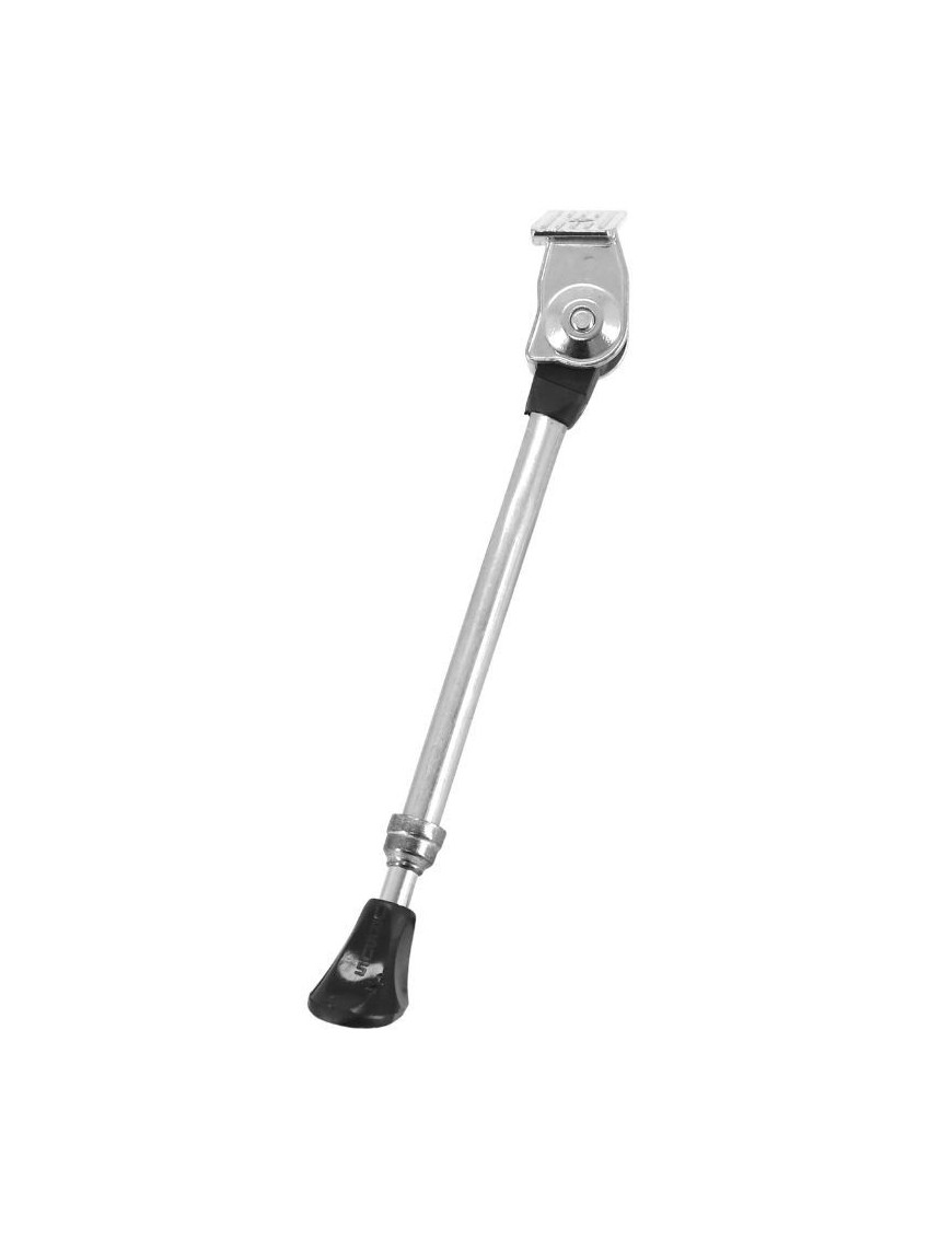 BEQUILLE VELO LATERALE URSUS BASIC ARGENT 26" - 700 - SUPPORT 25Kgs (EN VRAC)