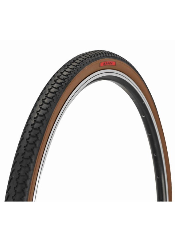 PNEU CITY 650 X 35B WANDA W121 RENFORT ANTI-CREVAISON 3mm NOIR-BRUN TR (27,5 x 1,40) (35-584)