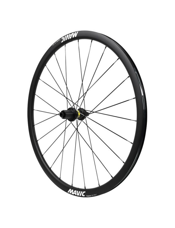 ROUE ROUTE DISQUE 700 MAVIC KSYRIUM 30 ARRIERE CASSETTE SHIMANO 11-10V CENTERLOCK TUBELESS READY AXE TRAVERSANT 12-142 NOIR  JA