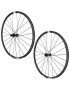 ROUES GRAVEL DISQUE 700 DT SWISS E1800 CENTER LOCK CASSETTE SRAM XDR 12V TUBELESS READY AXE TRAVERSANT 12-100-12-142mm NOIR HAU