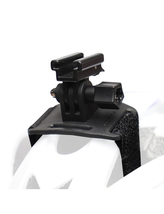SUPPORT ECLAIRAGE VELO ZEFAL NOIR POUR CASQUE (COMPATIBLE GO PRO)