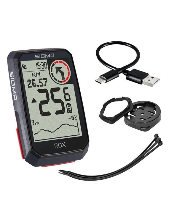 COMPTEUR SIGMA ROX4.0 GPS NOIR ALTIMETRE -VRAC-