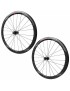 ROUES ROUTE DISQUE 700 FULCRUM WIND 400 CARBONE NOIR CENTERLOCK CASSETTE SHIMANO 11-10 V (PAIRE)
