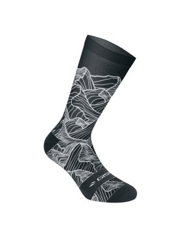 CHAUSSETTES-SOCQUETTES ETE GIST TRENDY NOIR ALTITUDE 38-42 ECOLOGIQUE - HAUTEUR 20cm   (PAIRE)  -5863