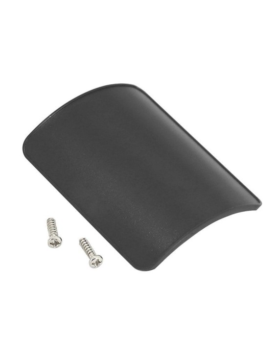 SUPPORT DE PLAQUE DE GARDE-BOUE ARRIERE DE TROTTINETTE ADAPTABLE XIAOMI 1S, ESSENTIAL, PRO 2, MI 3 NOIR  -P2R-