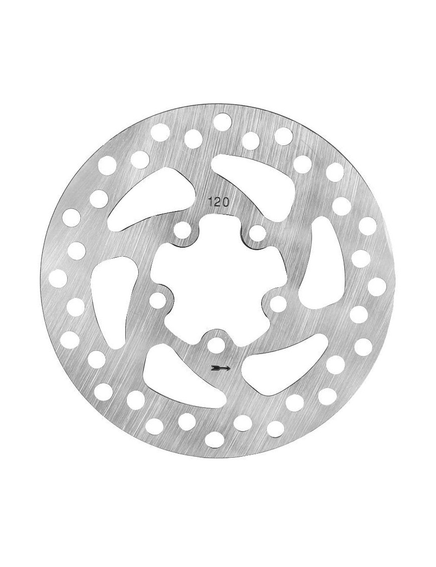 DISQUE DE FREIN TROTTINETTE 5 TROUS XIAOMI M365, ESSENTIAL, 1S, PRO, PRO 2, MI 3 (120 mm) -P2R-