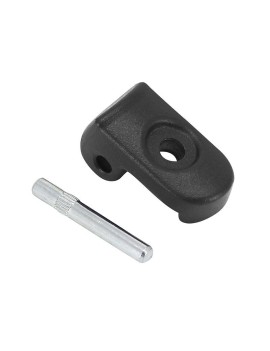 LOQUET-BLOCAGE CHARNIERE DE VERROUILLAGE POUR TROTTINETTE XIAOMI M365, 1S, ESSENTIAL, PRO, PRO 2 ZINC NOIR (AVEC GOUPILLE) (VEN