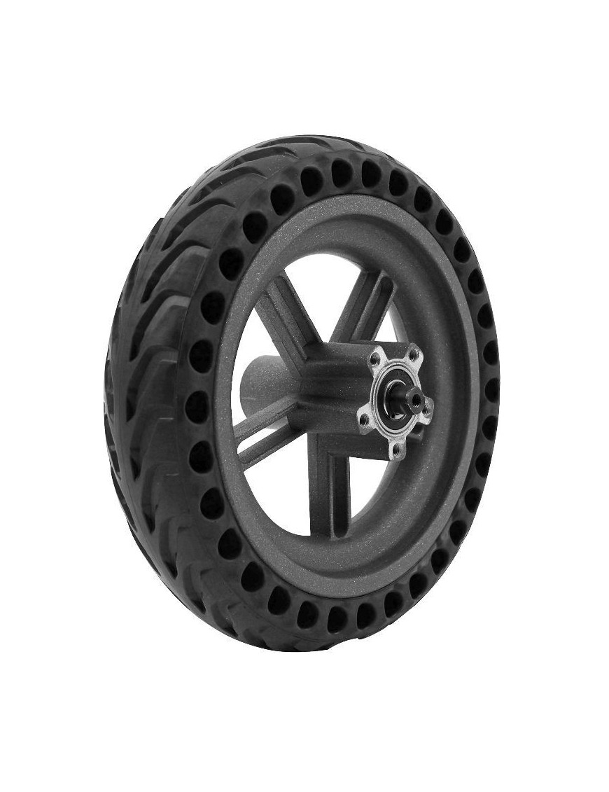 ROUE TROTTINETTE ARRIERE XIAOMI PRO, PRO 2 (AVEC PNEU PLEIN ALVEOLE 8.5 x2) - P2R-