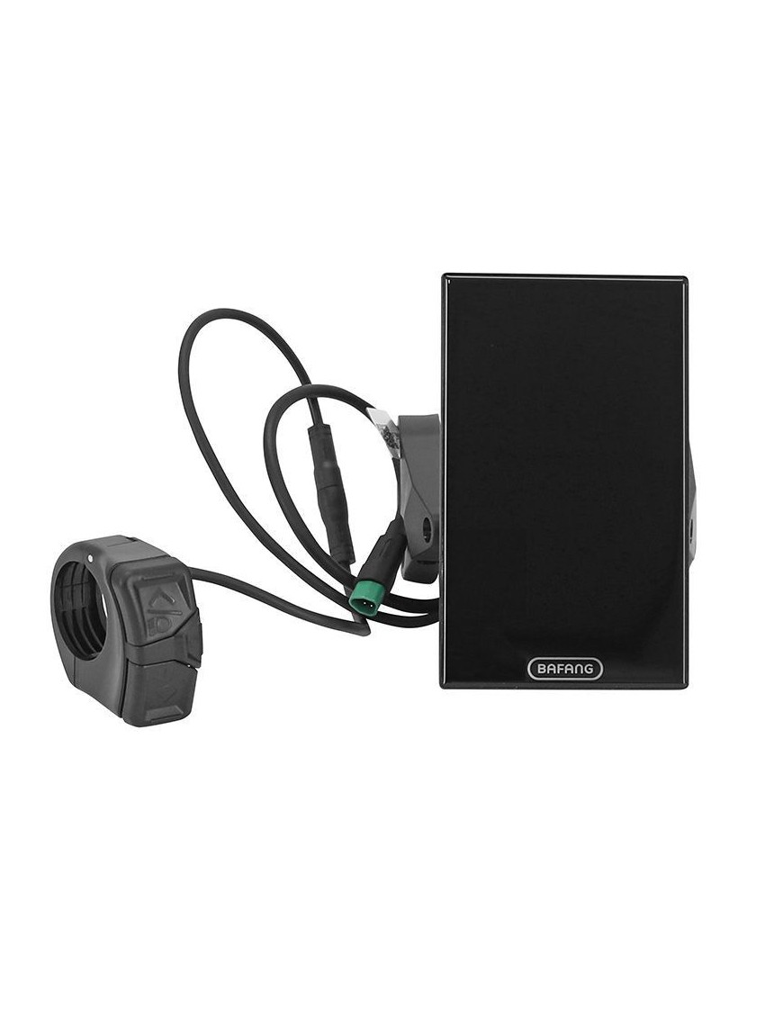 COMPTEUR - DISPLAY AVEC UNITE DE COMMANDE VAE BAFANG DP C010 CANBUS POUR MOTEUR CENTRALE M510, M420, M410, M210 NOIR AVEC BLUET