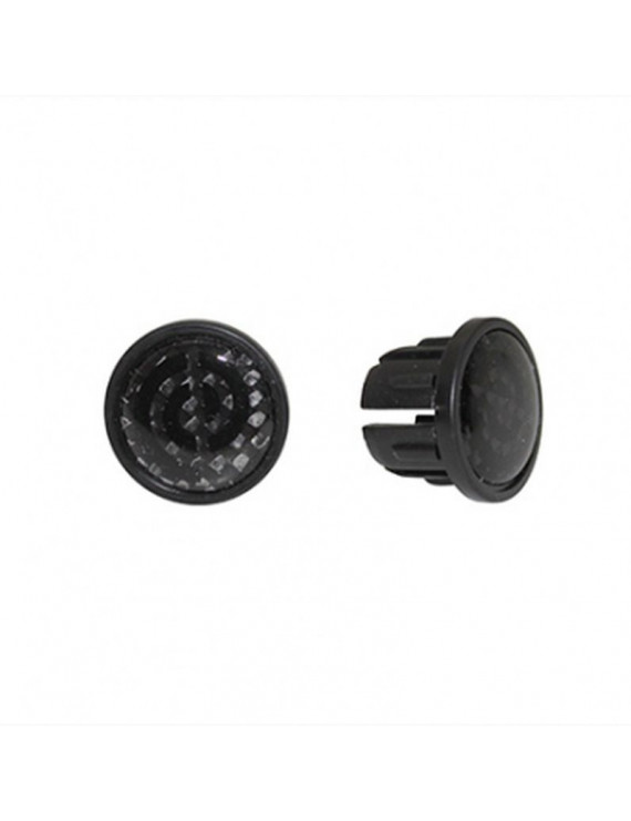 BOUCHON DE CINTRE ROUTE BIKERIBBON CARBONE (PAIRE)