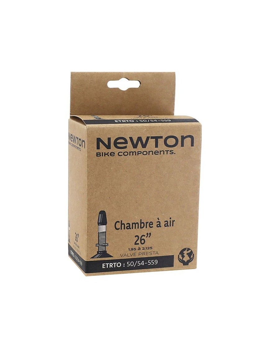 CHAMBRE A AIR VELO 26 x 1.95-2.125 NEWTON VALVE PRESTA