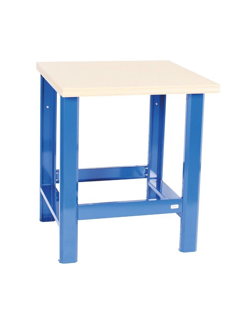 ETABLI-TABLE DE TRAVAIL CYCLUS PRO 750 x 750 x 895 mm BLEU (VENDU A L'UNITE)  -MADE IN CEE-