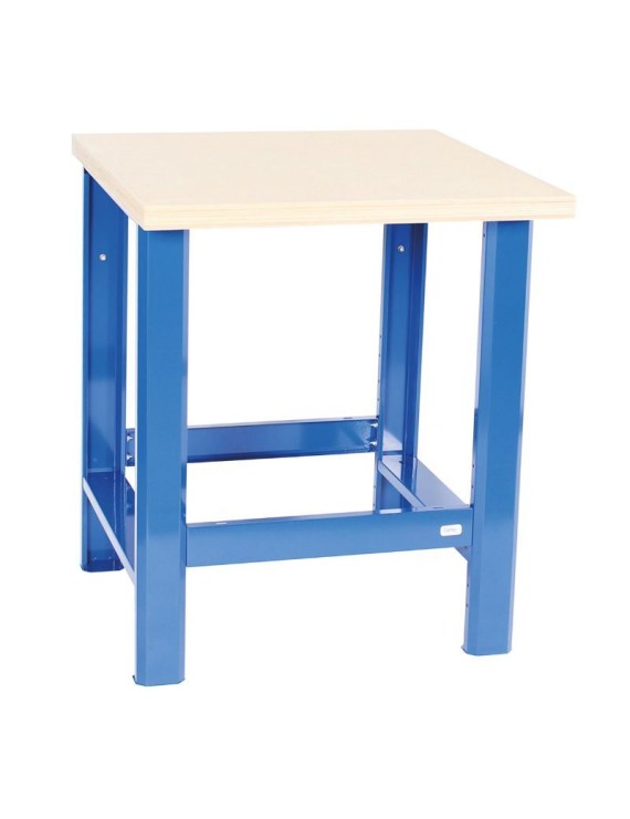 ETABLI-TABLE DE TRAVAIL CYCLUS PRO 750 x 750 x 895 mm BLEU (VENDU A L'UNITE)  -MADE IN CEE-