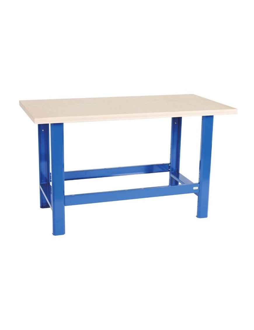 ETABLI-TABLE DE TRAVAIL CYCLUS PRO 1500 x 750 x 895 mm BLEU (VENDU A L'UNITE)  -MADE IN CEE-