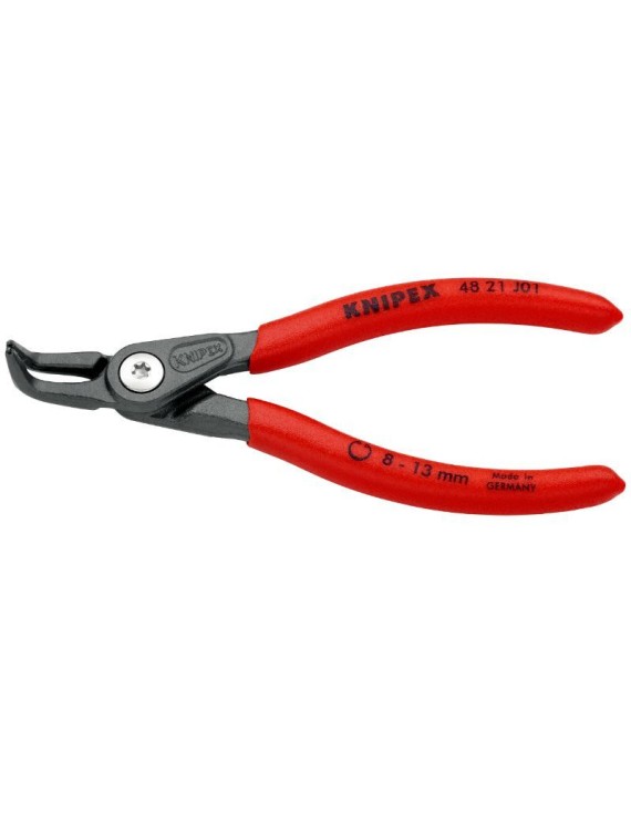 PINCE A CIRCLIPS INTERIEUR PRO KNIPEX 130mm DIAM CIRCLIPS 8 A 13mm GRIS ANTIROUILLE POINTE 0,9mm (COUDEE)  (48 21 J01)  -MADE I