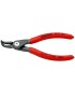 PINCE A CIRCLIPS INTERIEUR PRO KNIPEX 130mm DIAM CIRCLIPS 8 A 13mm GRIS ANTIROUILLE POINTE 0,9mm (COUDEE)  (48 21 J01)  -MADE I