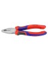 PINCE UNIVERSELLE PRO KNIPEX 180mm CHROME AVEC POIGNEE ERGONOMIQUE (03 05 180)  -MADE IN GERMANY-