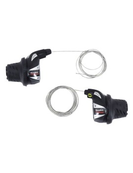 MANETTE VTT SHIMANO REVOSHIFT 3x7V. RV400 (PAIRE) (MONTAGE ATELIER)