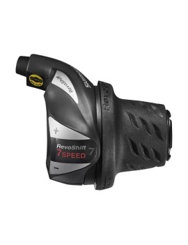 MANETTE VTT SHIMANO REVOSHIFT 7V. RS36 DROITE - POIGNEE TOURNANTE (MONTAGE ATELIER)