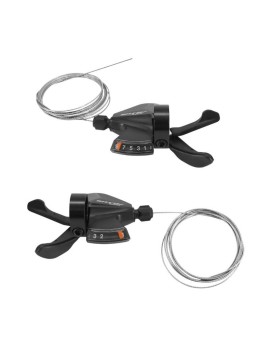 MANETTE VTT SHIMANO STI 2x9V. ALTUS M2010 (PAIRE) (MONTAGE ATELIER)