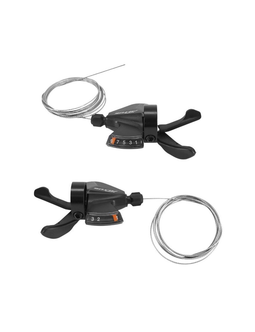 MANETTE VTT SHIMANO STI 2x9V. ALTUS M2010 (PAIRE) (MONTAGE ATELIER)