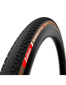 PNEU GRAVEL 700 X 40 VITTORIA TERRENO T50 MIXED ENDURANCE GRAPHENE 2.0 NOIR-MARRON TUBELESS READY TS (40-622)