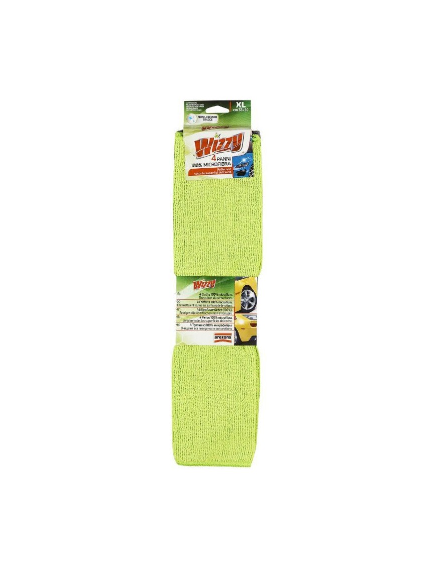 MICROFIBRE-CHIFFON AREXONS WIZZY UNIVERSEL 38x30 cm (VENDU PAR 4)