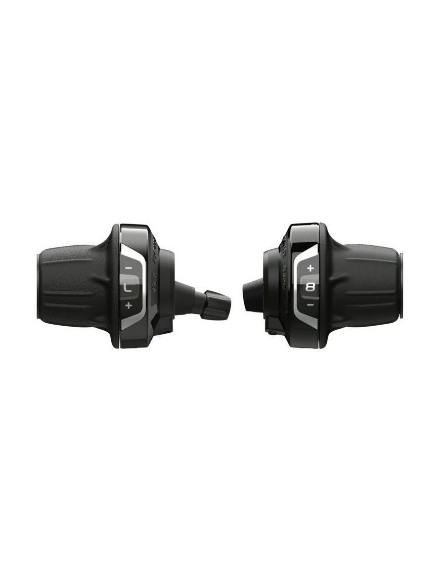 MANETTE VTT SHIMANO REVOSHIFT 3x8V. RV400 (PAIRE) - POIGNEE TOURNANTE