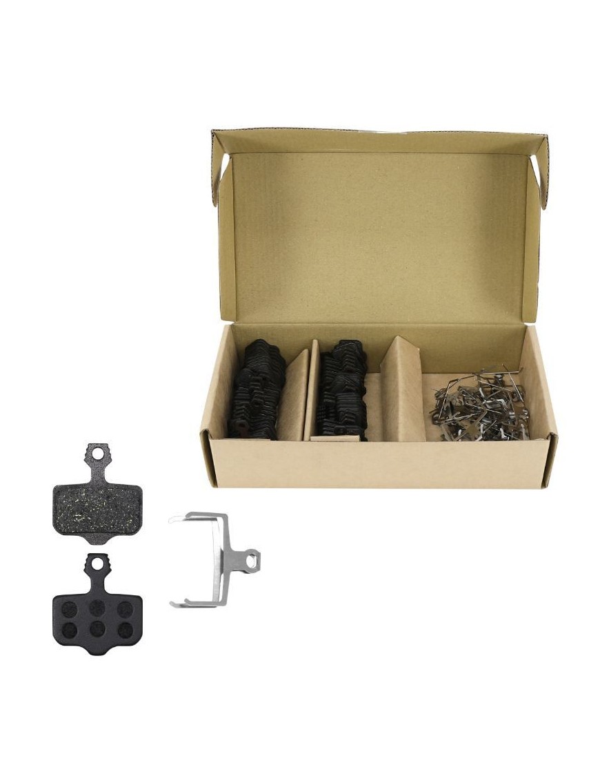 PLAQUETTE DE FREIN VTT AVID ELIXIR 9-7-5, SRAM XX-XO-DB (NEWTON ORGANIC) BOX DE 25 PAIRES