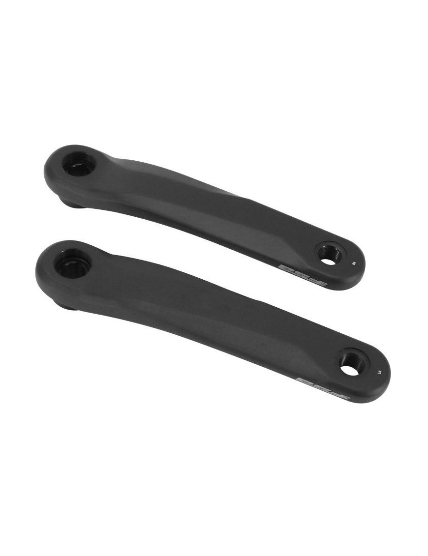 MANIVELLE DROITE + GAUCHE VAE - E-BIKE FSA CK-745 170mm NOIR JIS POUR MOTEUR SHIMANO E5000 (PAIRE)