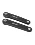 MANIVELLE DROITE + GAUCHE VAE - E-BIKE LONGUEUR 170mm ALU NOIR ISIS POUR MOTEUR BROSE (PAIRE)