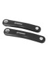 MANIVELLE DROITE + GAUCHE VAE - E-BIKE LONGUEUR 172,5mm ALU NOIR ISIS POUR MOTEUR YAMAHA PW-X - BOSCH GEN 4 - OLI SPORT  (PAIRE