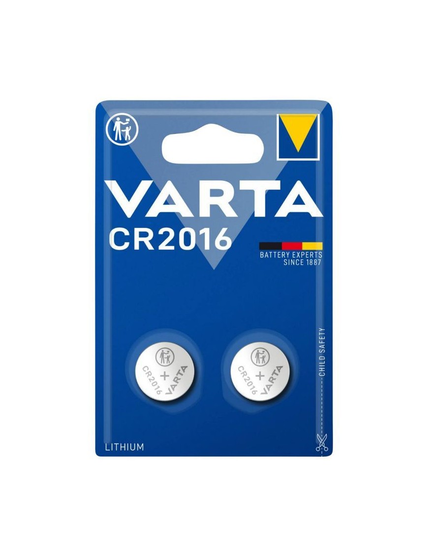 PILE BOUTON CR2016 VARTA LITHIUM 3V (VENDU PAR 2)